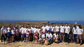 Mamo TCV Clean-Up at Majjistral Nature and History Park with the help of Din L-Art Helwa