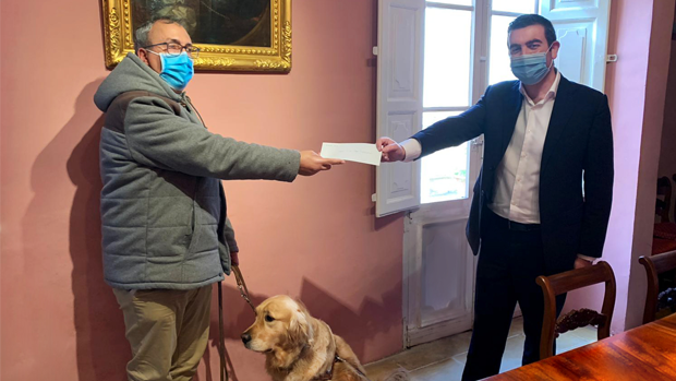 Mamo TCV Advocates presents donation to Malta Guide Dogs Foundation