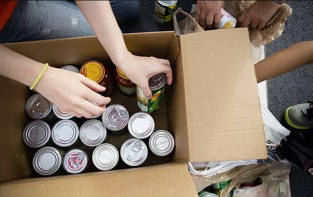 helping at Foodbank Lifeline Foundation