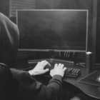 Hacker stealing data