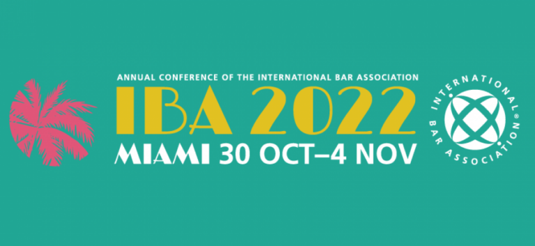 Mamo TCV Partners, Dr Michael Psaila and Dr Frank Testa, are attending the International Bar Association (IBA) Annual Conference being held in Miami, USA.