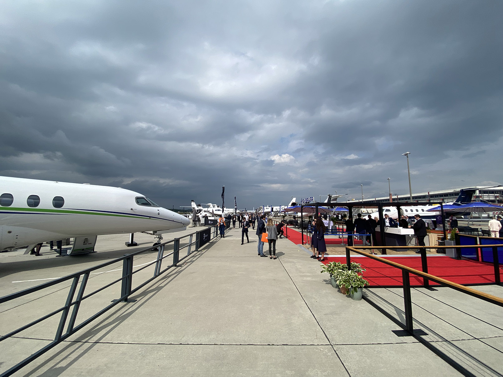 Nicholas Valenzia and Joshua Chircop attend EBACE 2023 in Geneva