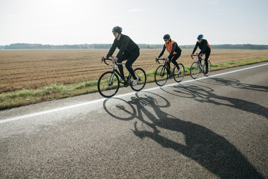 Cyclists riding - Alive Charity Foundation