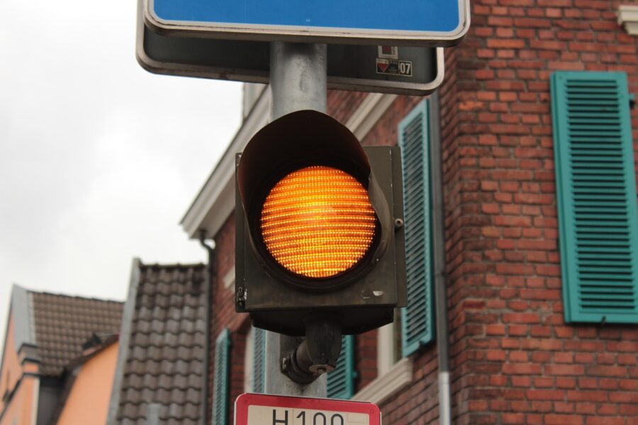 Traffic warning
