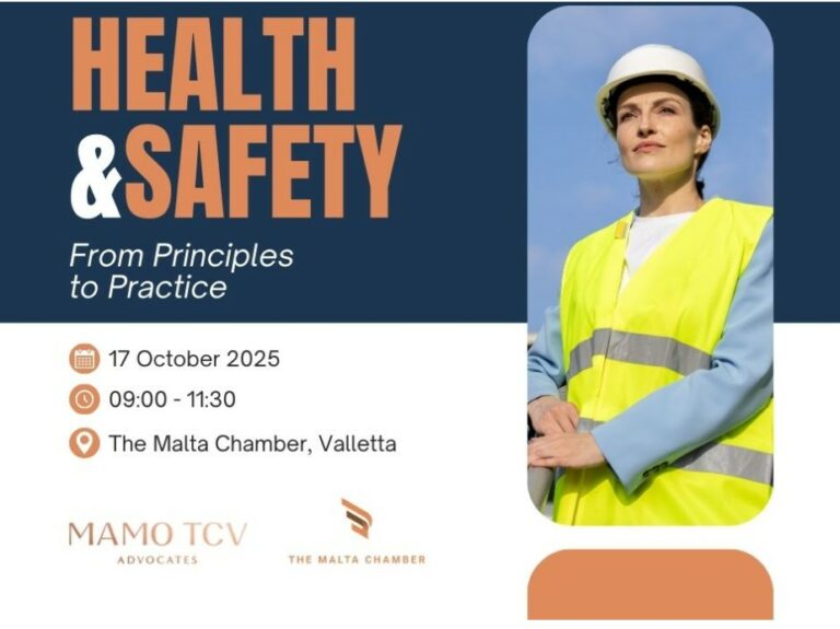 Malta Chamber - Health & Safety Info. Session