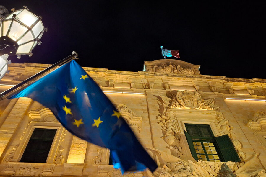 Castille Palace at Night